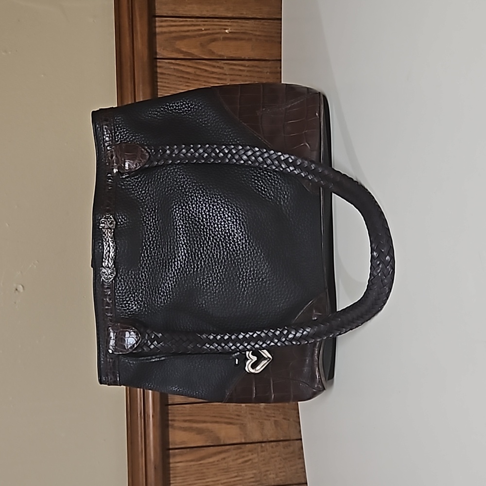 Brighton Vintage Leather Shoulder Bag